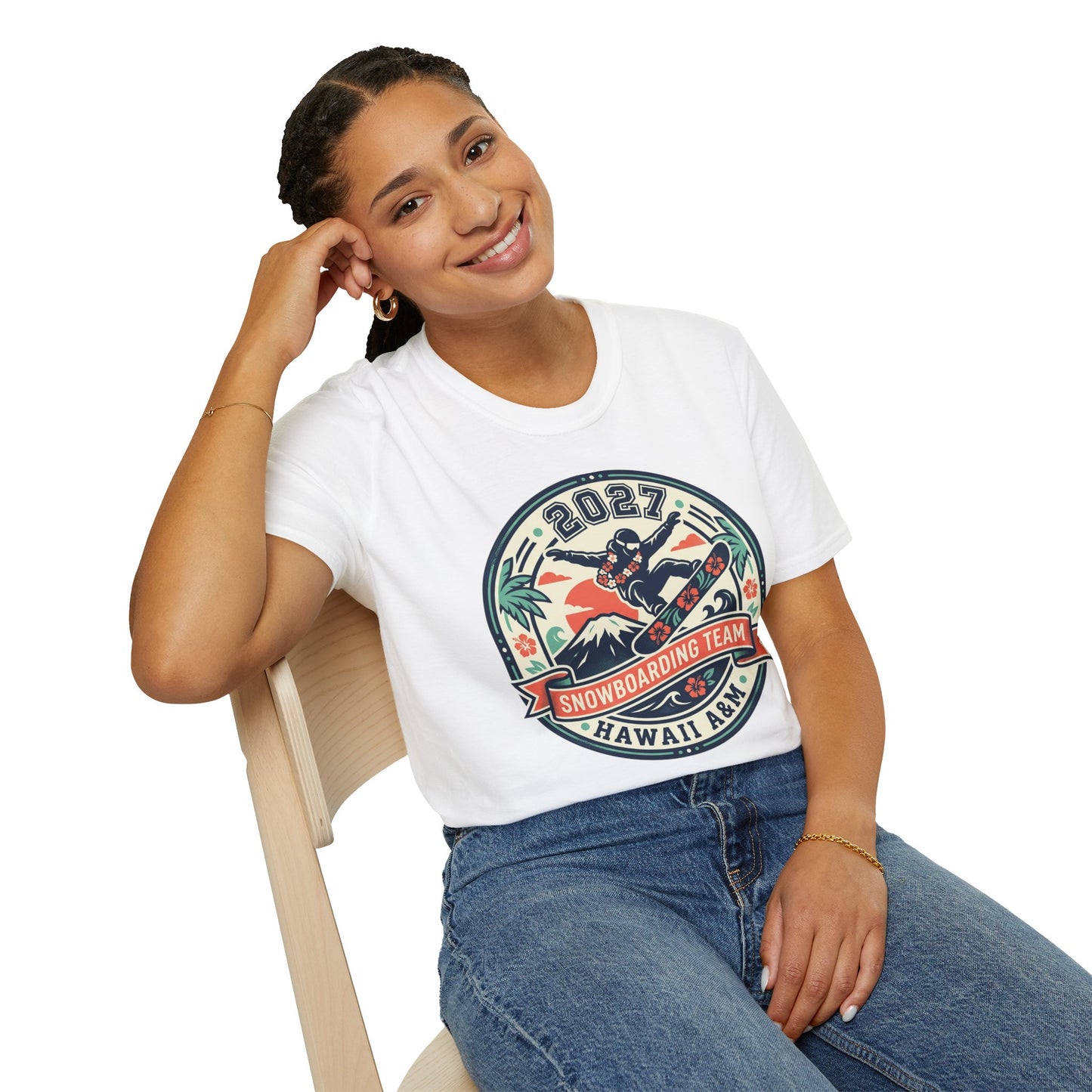 2027 Hawaii A&M Snowboarding Team T-Shirt