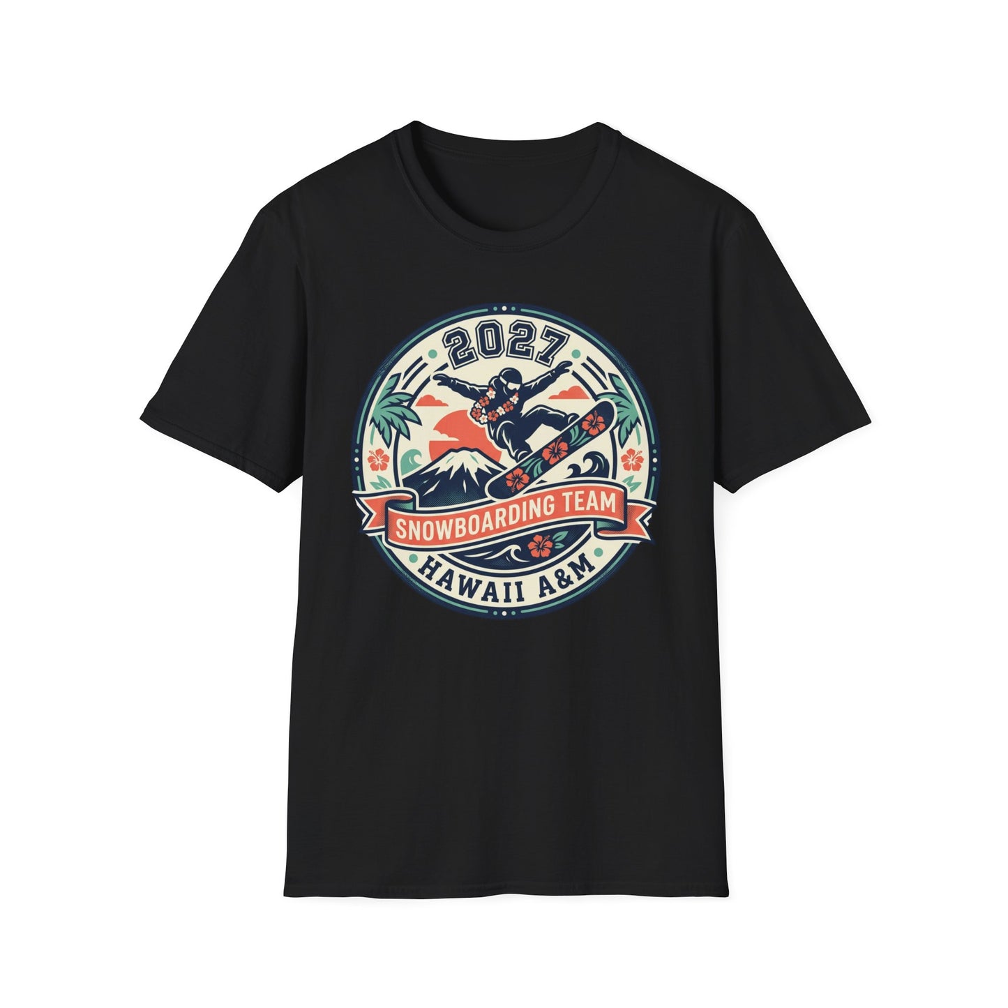 2027 Hawaii A&M Snowboarding Team T-Shirt