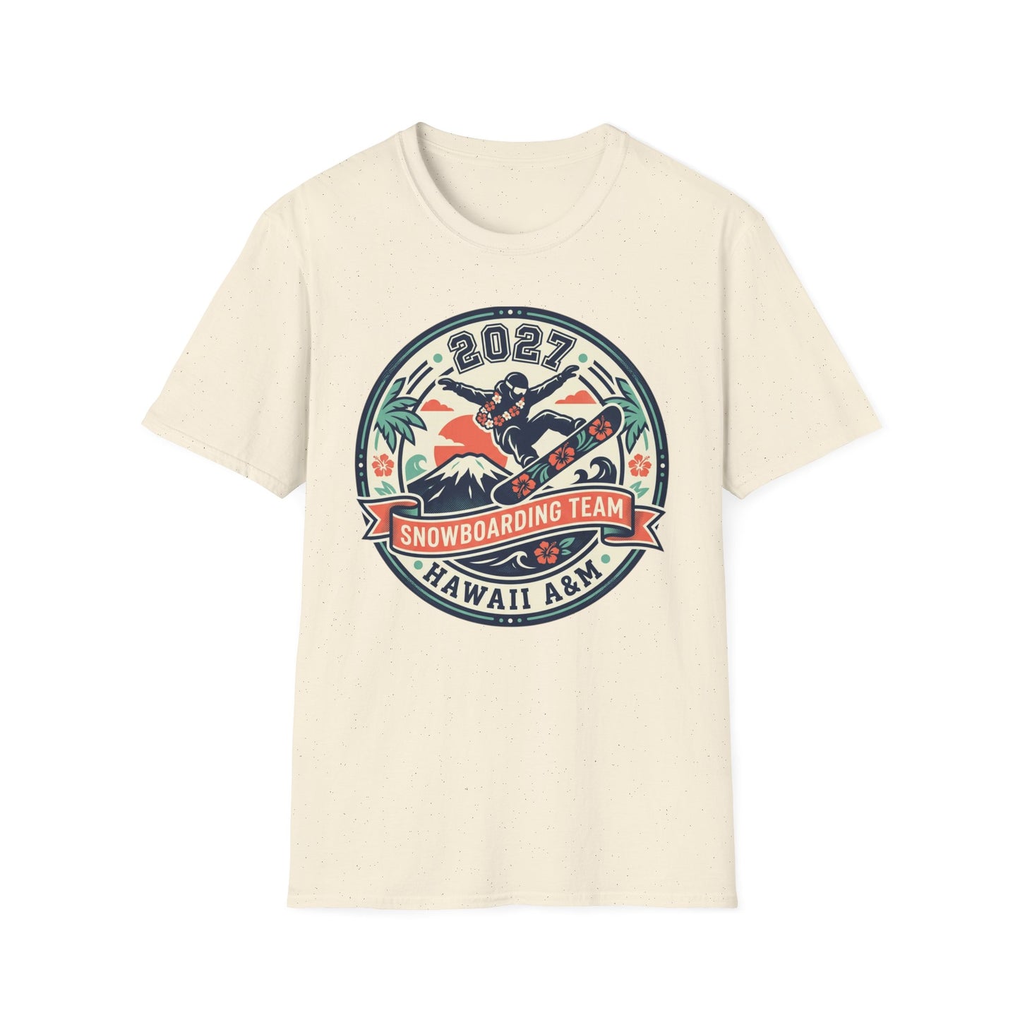 2027 Hawaii A&M Snowboarding Team T-Shirt