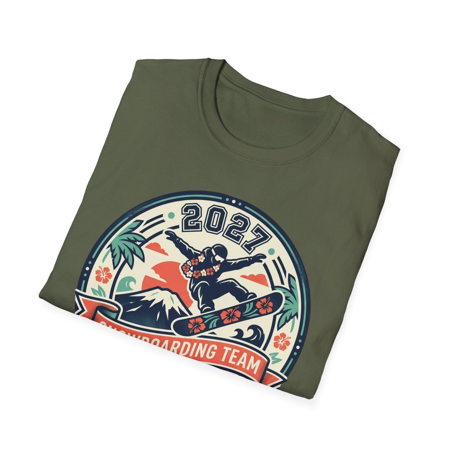 2027 Hawaii A&M Snowboarding Team T-Shirt