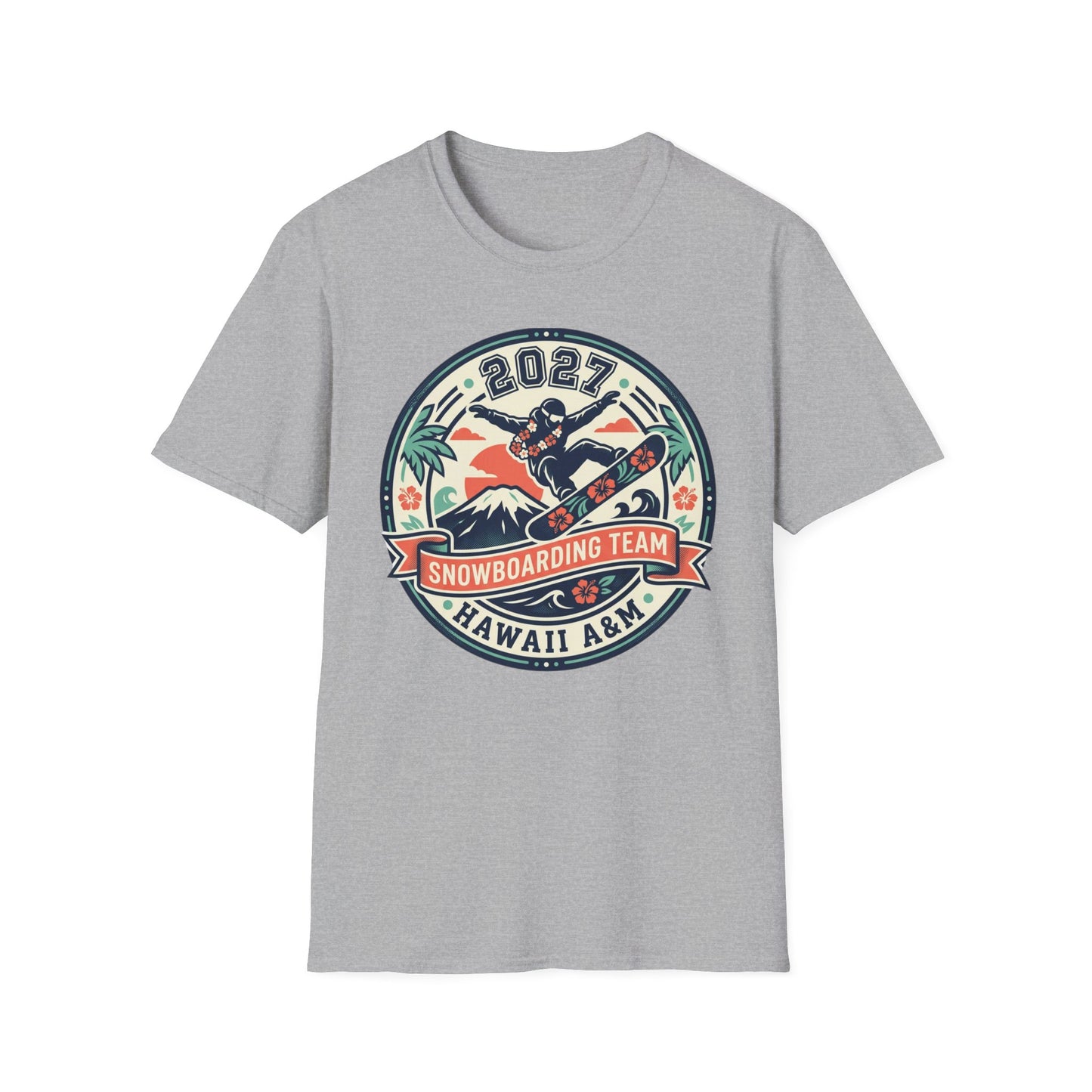 2027 Hawaii A&M Snowboarding Team T-Shirt
