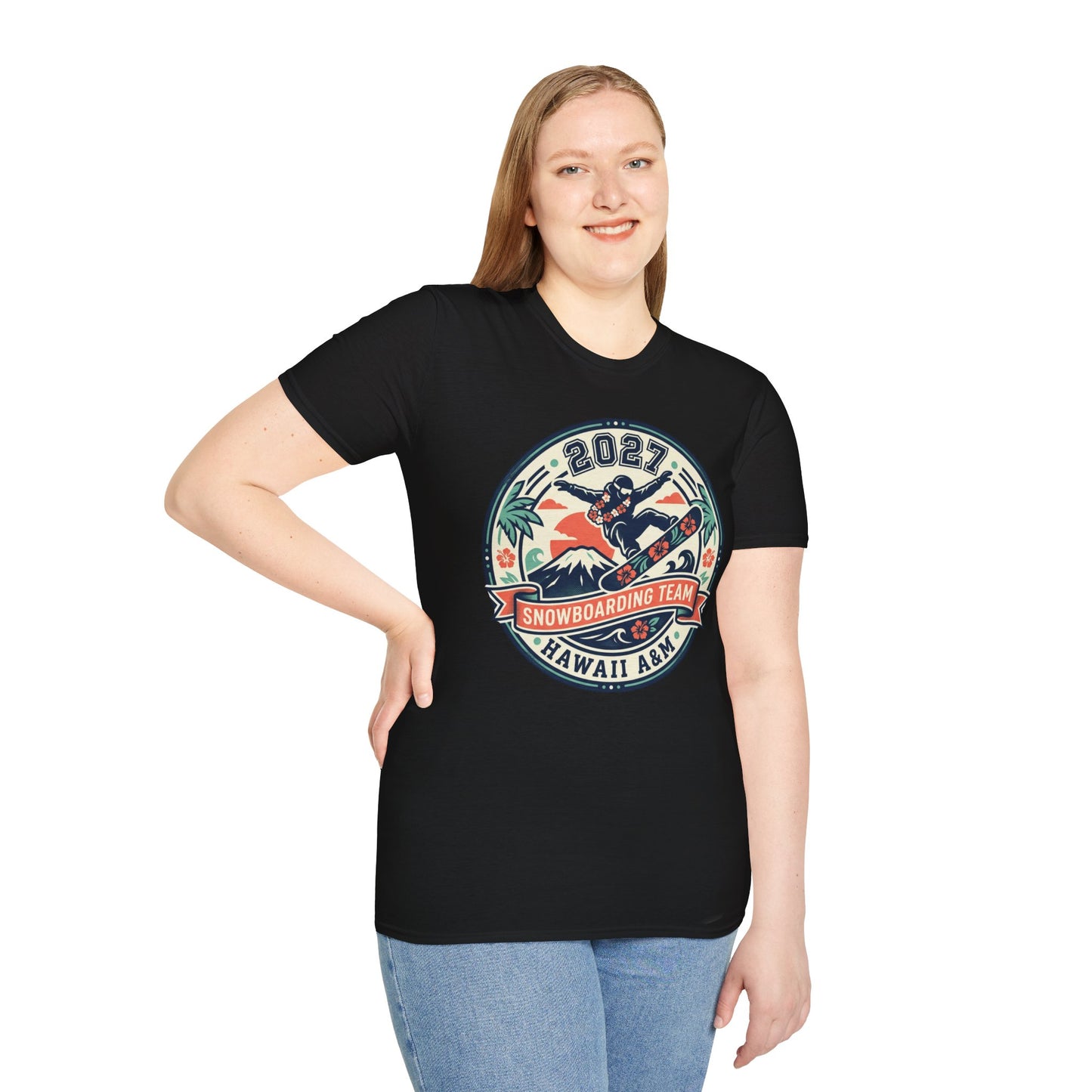 2027 Hawaii A&M Snowboarding Team T-Shirt